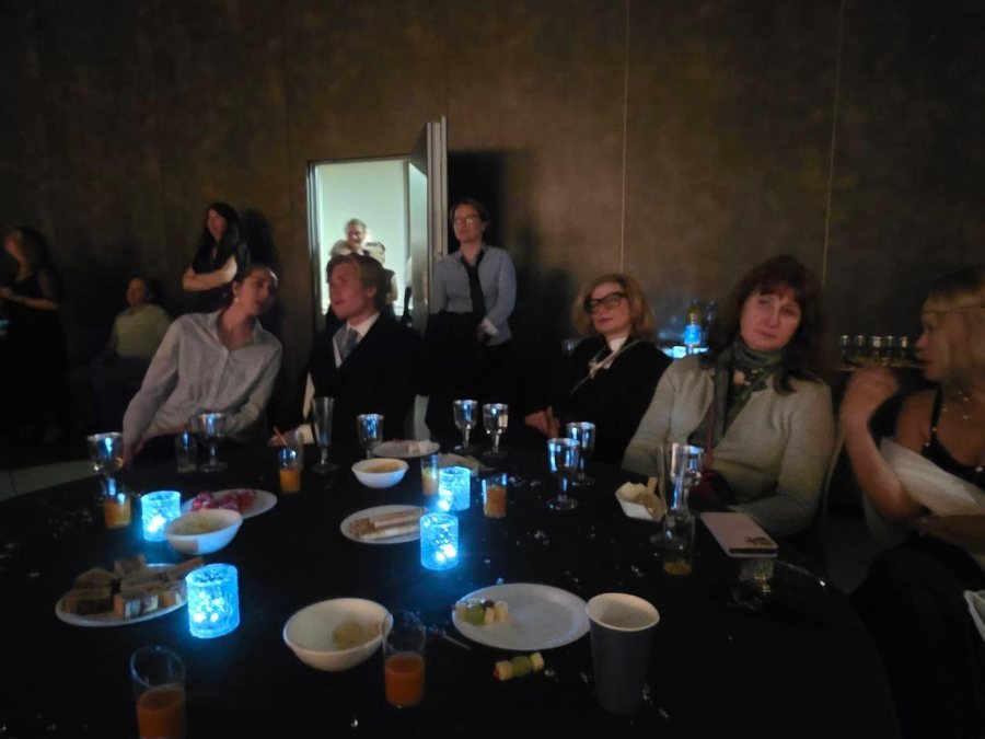 Dîner-buffet de la soirée d'anniversaire